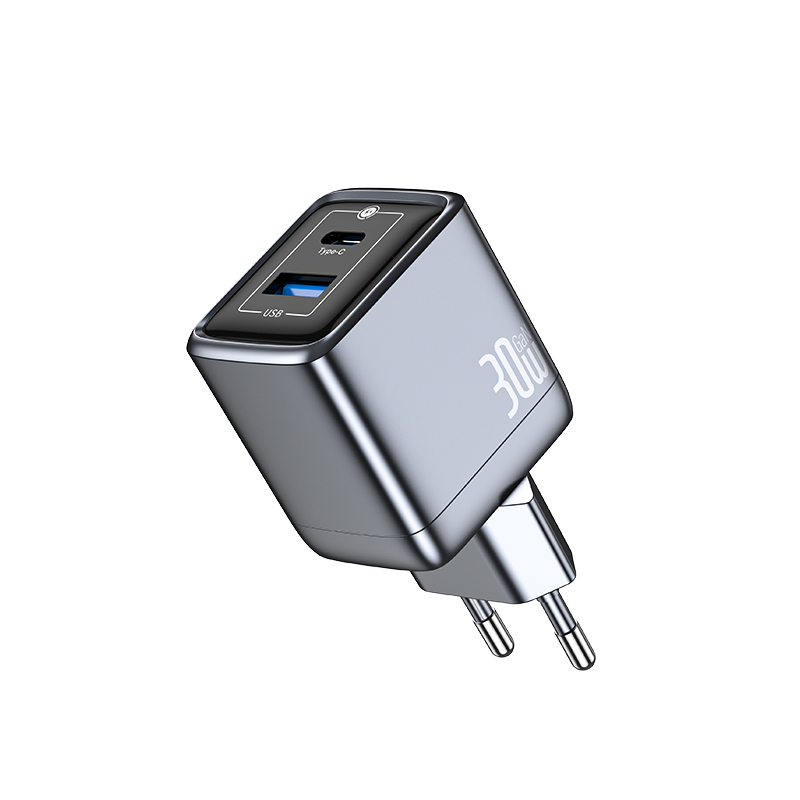 Heiwo Series 30W GaN Charger (A+C Dual Port)
